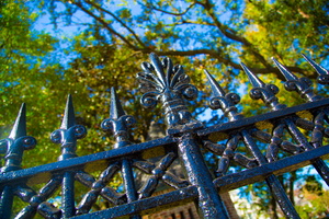 2012 12-New Orleans Jackson Square Fence